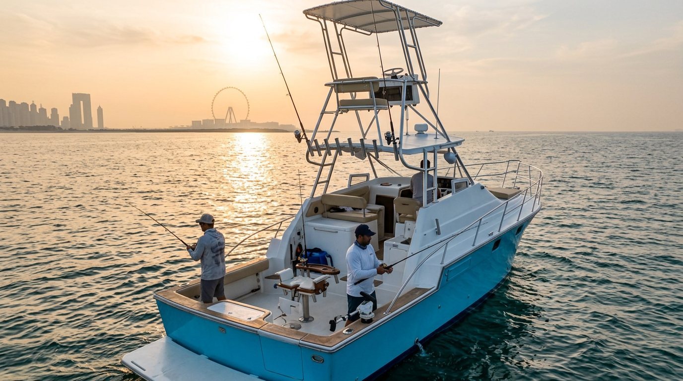 Private Fishing Boat Rentals Across Dubai